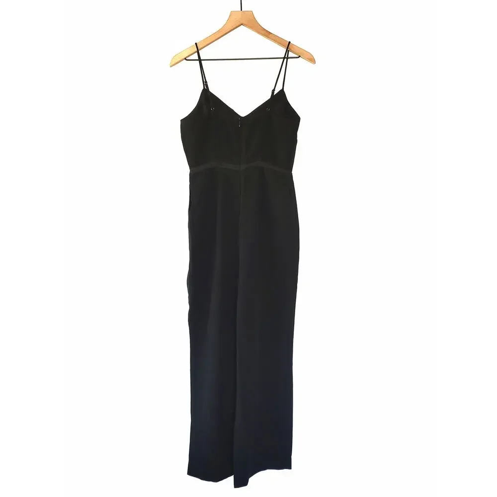 NEW Anthropologie Maeve Magdalena Black Sleeveless Jumpsuit - Various - Picture 5 of 10